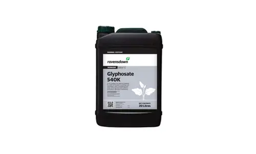 20L container of Ravensdown Glyphosate 540K herbicide