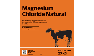 Magnesium Chloride Natural 25kg bag for cattle magnesium supplementation